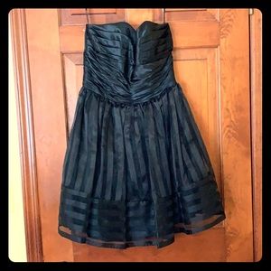Betsy Johnson strapless cocktail dress